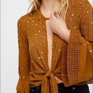 Free People Mirror Mirror Blouse